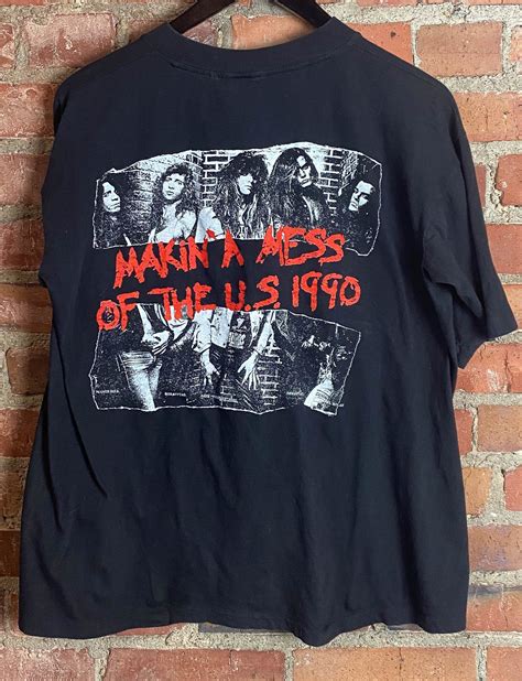 skid row tour shirt|rockabilia skid row t shirts.